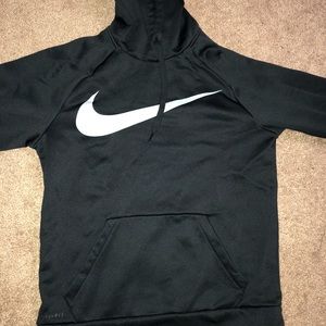 Black ThermaFit Nike hoodie